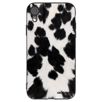 Picasee fekete szilikon tok az alábbi mobiltelefonokra Apple iPhone XR - Black Moo
