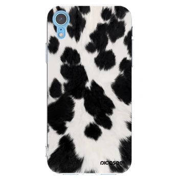 Picasee átlátszó szilikon tok az alábbi mobiltelefonokra Apple iPhone XR - Black Moo