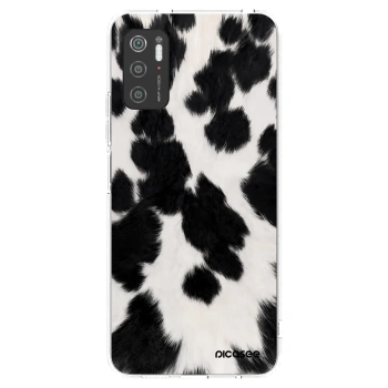 Picasee átlátszó szilikon tok az alábbi mobiltelefonokra Xiaomi Poco M3 Pro 5G - Black Moo