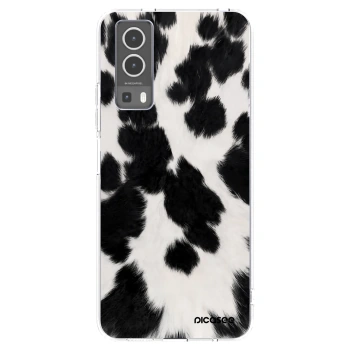 Picasee átlátszó szilikon tok az alábbi mobiltelefonokra Vivo Y72 5G - Black Moo