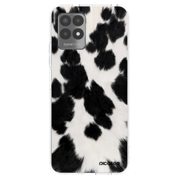 Picasee átlátszó szilikon tok az alábbi mobiltelefonokra Realme 8i - Black Moo