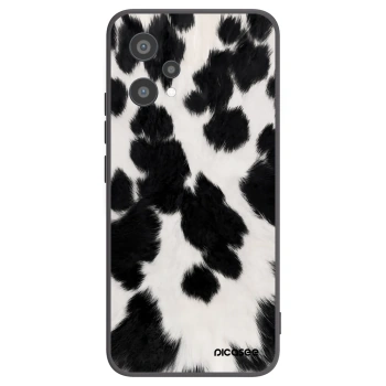 Picasee fekete szilikon tok az alábbi mobiltelefonokra Realme 9 Pro 5G - Black Moo