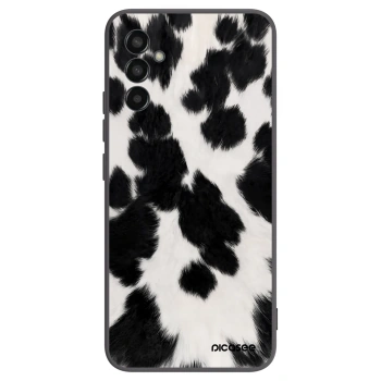 Picasee fekete szilikon tok az alábbi mobiltelefonokra Samsung Galaxy M13 M135F - Black Moo