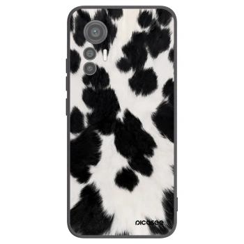 Picasee fekete szilikon tok az alábbi mobiltelefonokra Xiaomi 12 Lite - Black Moo