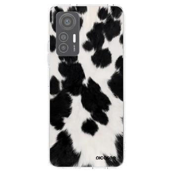 Picasee átlátszó szilikon tok az alábbi mobiltelefonokra Xiaomi 12 Lite - Black Moo