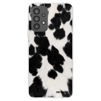 Picasee átlátszó szilikon tok az alábbi mobiltelefonokra Samsung Galaxy A73 5G - Black Moo