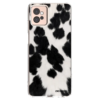 Picasee átlátszó szilikon tok az alábbi mobiltelefonokra Motorola Moto G32 - Black Moo