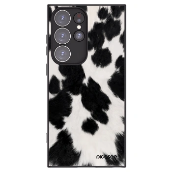 Picasee fekete szilikon tok az alábbi mobiltelefonokra Samsung Galaxy S23 Ultra 5G - Black Moo