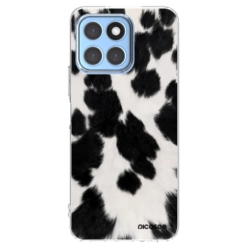 Picasee átlátszó szilikon tok az alábbi mobiltelefonokra Honor X8 5G - Black Moo