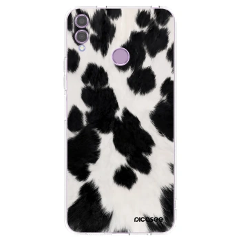 Picasee átlátszó szilikon tok az alábbi mobiltelefonokra Honor 8X - Black Moo