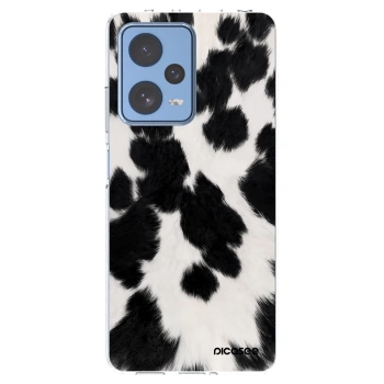 Picasee átlátszó szilikon tok az alábbi mobiltelefonokra Xiaomi Redmi Note 12 Pro 5G - Black Moo