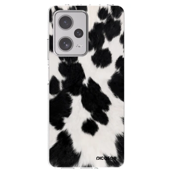 Picasee átlátszó szilikon tok az alábbi mobiltelefonokra Xiaomi Redmi Note 12 Pro+ 5G - Black Moo