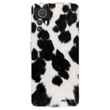 Picasee átlátszó szilikon tok az alábbi mobiltelefonokra Xiaomi Redmi Note 12S - Black Moo