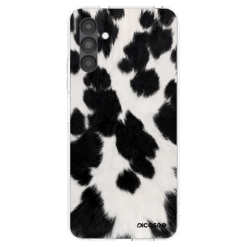 Picasee átlátszó szilikon tok az alábbi mobiltelefonokra Samsung Galaxy A04s A047F - Black Moo