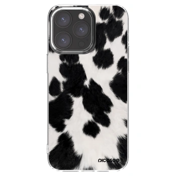 Picasee átlátszó szilikon tok az alábbi mobiltelefonokra Apple iPhone 15 Pro Max - Black Moo