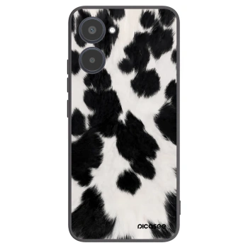 Picasee fekete szilikon tok az alábbi mobiltelefonokra Realme 10 4G - Black Moo