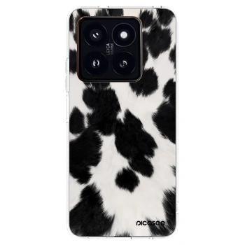 Picasee átlátszó szilikon tok az alábbi mobiltelefonokra Xiaomi 14 Pro - Black Moo