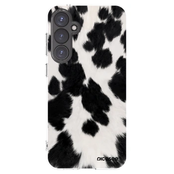 Picasee átlátszó szilikon tok az alábbi mobiltelefonokra Samsung Galaxy S23 FE S711B - Black Moo