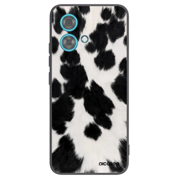 Picasee fekete szilikon tok az alábbi mobiltelefonokra Motorola Edge 40 Neo - Black Moo