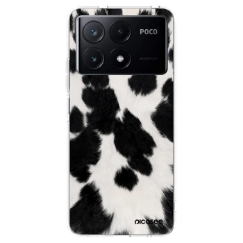Picasee átlátszó szilikon tok az alábbi mobiltelefonokra Xiaomi Poco X6 Pro - Black Moo