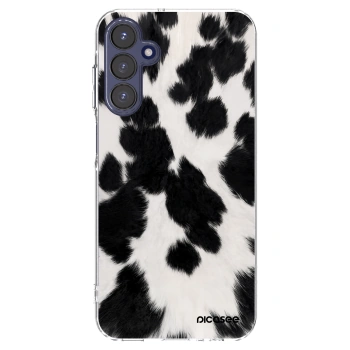 Picasee átlátszó szilikon tok az alábbi mobiltelefonokra Samsung Galaxy A15 A155F 4G - Black Moo