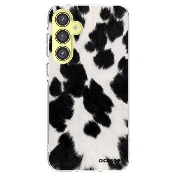 Picasee átlátszó szilikon tok az alábbi mobiltelefonokra Samsung Galaxy A35 5G A356B - Black Moo