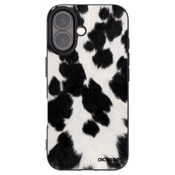 Picasee fekete szilikon tok az alábbi mobiltelefonokra Apple iPhone 16 - Black Moo