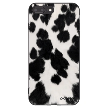 Picasee fekete szilikon tok az alábbi mobiltelefonokra Apple iPhone 7 Plus - Black Moo