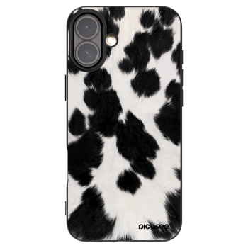 Picasee fekete szilikon tok az alábbi mobiltelefonokra Apple iPhone 16 Plus - Black Moo