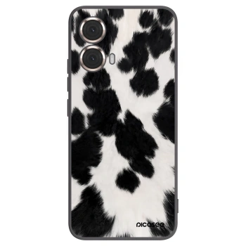 Picasee fekete szilikon tok az alábbi mobiltelefonokra Motorola Moto G85 - Black Moo