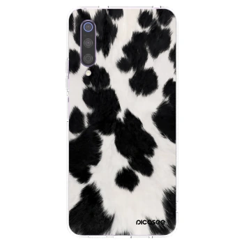 Picasee átlátszó szilikon tok az alábbi mobiltelefonokra Xiaomi Mi 9 - Black Moo