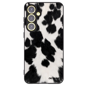 Picasee fekete szilikon tok az alábbi mobiltelefonokra Samsung Galaxy S24 FE S721B - Black Moo