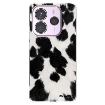 Picasee átlátszó szilikon tok az alábbi mobiltelefonokra Xiaomi Redmi Note 14 5G - Black Moo