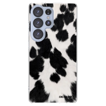 Picasee átlátszó szilikon tok az alábbi mobiltelefonokra Samsung Galaxy S25 Ultra 5G - Black Moo