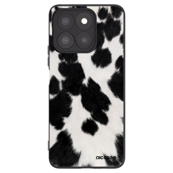 Picasee fekete szilikon tok az alábbi mobiltelefonokra Honor X8c - Black Moo