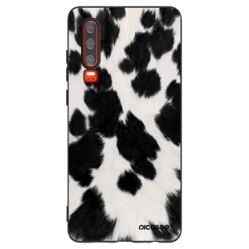 Picasee fekete szilikon tok az alábbi mobiltelefonokra Huawei P30 - Black Moo