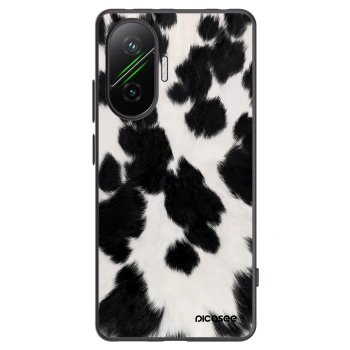 Picasee fekete szilikon tok az alábbi mobiltelefonokra Xiaomi Poco F7 5G - Black Moo