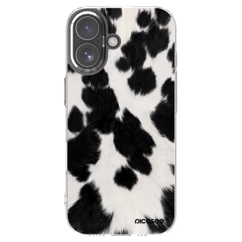 Picasee átlátszó szilikon tok az alábbi mobiltelefonokra Apple iPhone 17 - Black Moo