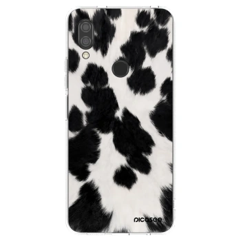 Picasee átlátszó szilikon tok az alábbi mobiltelefonokra Xiaomi Redmi 7 - Black Moo
