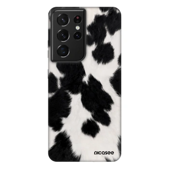 Picasee Fashion Case Samsung Galaxy S21 Ultra 5G G998B - Black Moo
