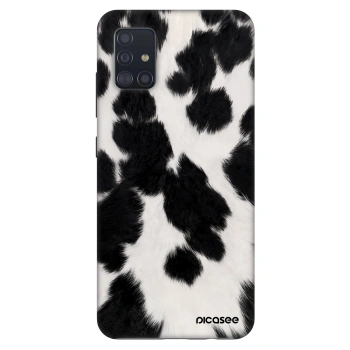 Szilikon tok erre a típusra Samsung Galaxy A51 A515F - Black Moo