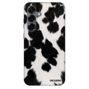 Szilikon tok erre a típusra Samsung Galaxy S25+ 5G - Black Moo