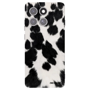Picasee fekete szilikon tok az alábbi mobiltelefonokra Motorola Edge 60 Pro - Black Moo