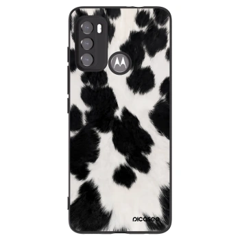 Picasee fekete szilikon tok az alábbi mobiltelefonokra Motorola Edge 60 5G - Black Moo