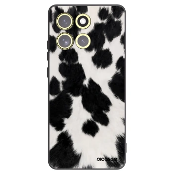 Picasee fekete szilikon tok az alábbi mobiltelefonokra Motorola Moto G86 5G - Black Moo