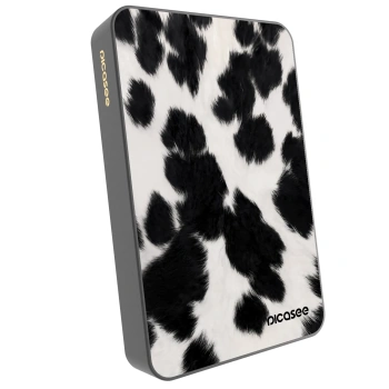Picasee Powerbank MagSafe 10 000 mAh Szürke - Black Moo