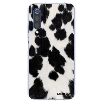 Picasee átlátszó szilikon tok az alábbi mobiltelefonokra Xiaomi Mi 9 SE - Black Moo