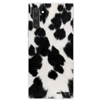 Picasee átlátszó szilikon tok az alábbi mobiltelefonokra Samsung Galaxy Note 10 N970F - Black Moo