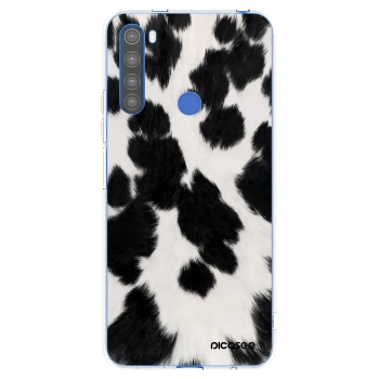 Picasee átlátszó szilikon tok az alábbi mobiltelefonokra Xiaomi Redmi Note 8T - Black Moo