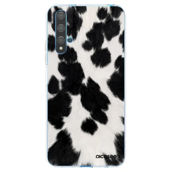 Picasee átlátszó szilikon tok az alábbi mobiltelefonokra Huawei Nova 5T - Black Moo